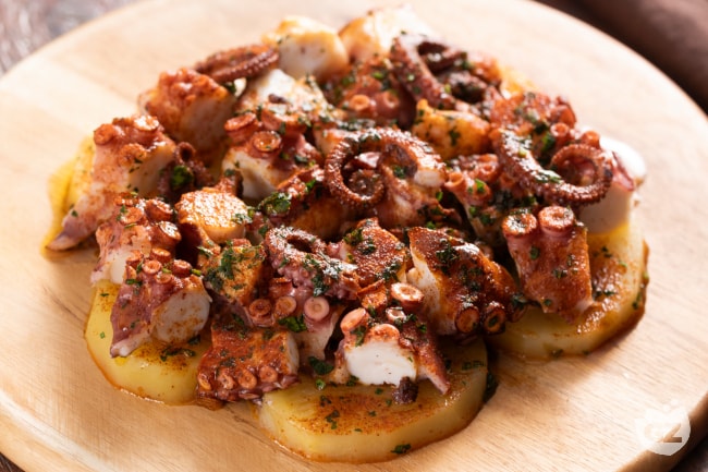 Galician Style Octopus Pulpo A La Gallega Authentic Recipe