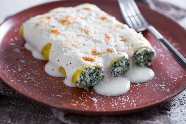 Spinach And Ricotta Cannelloni - Italian Recipes By GialloZafferano