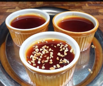 Caramel pudding