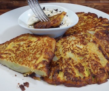 Fennel Cutlet with Dip