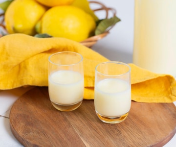 Limoncello cream