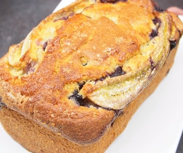 Blueberry Banana Cake