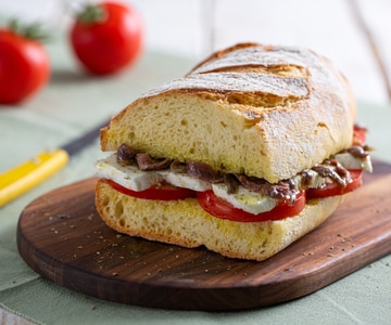 Pane Cunzato (Sicilian Seasoned Bread)