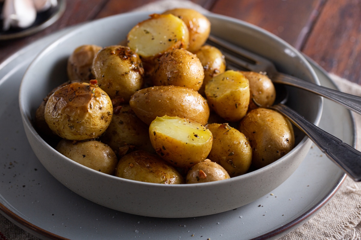 New Potatoes with Rosemary