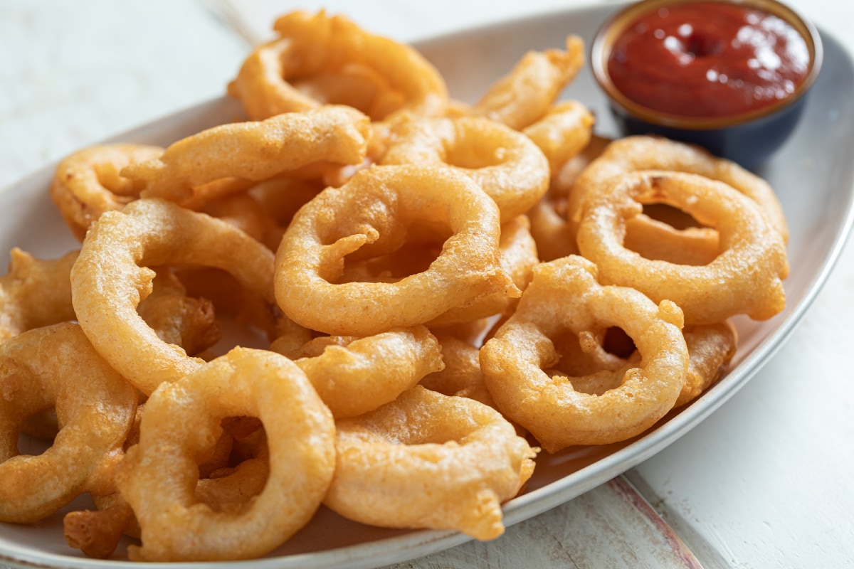 Battered Onion Rings