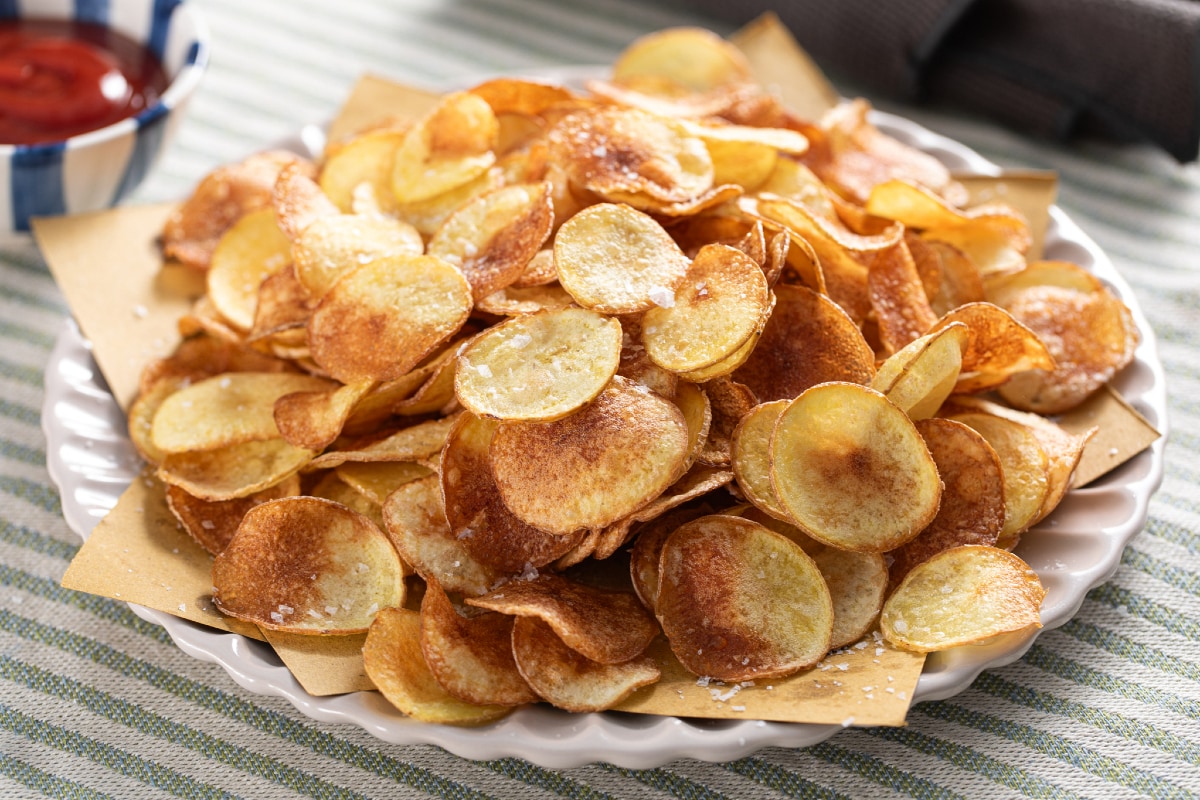 Potato Chips - Italian recipes by GialloZafferano