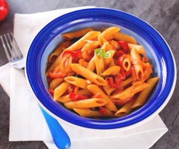 Penne with Peppers