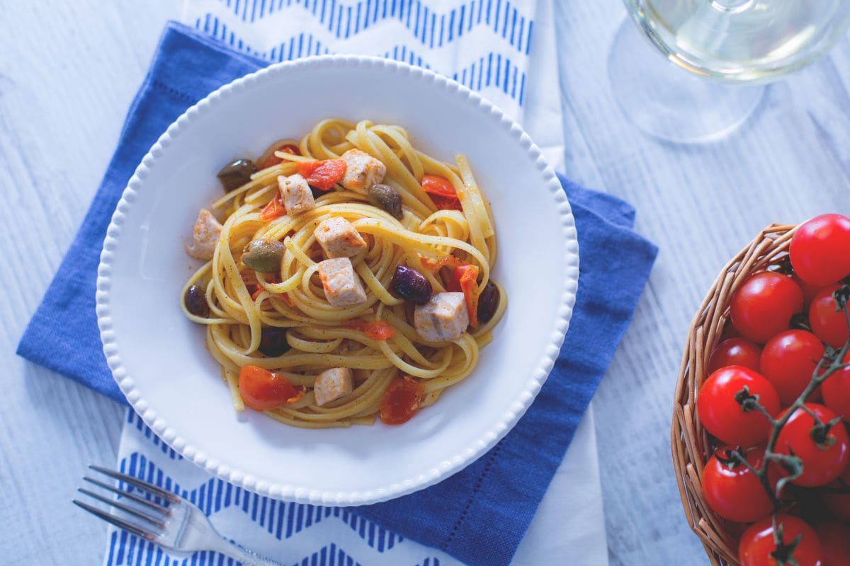 Pasta with Swordfish