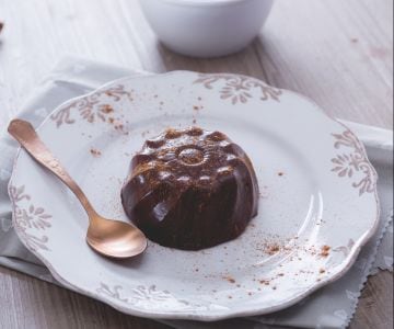 Lactose-Free Cocoa and Cinnamon Pudding