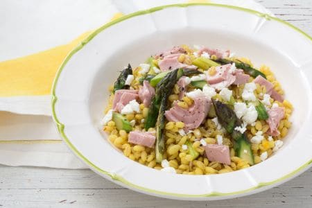 Barley with Tuna and Saffron