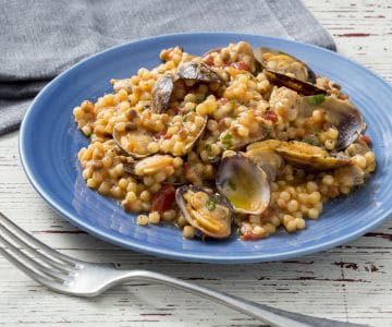 Fregola with Clams