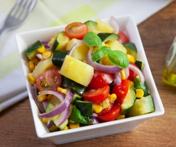 Potato and Zucchini Salad