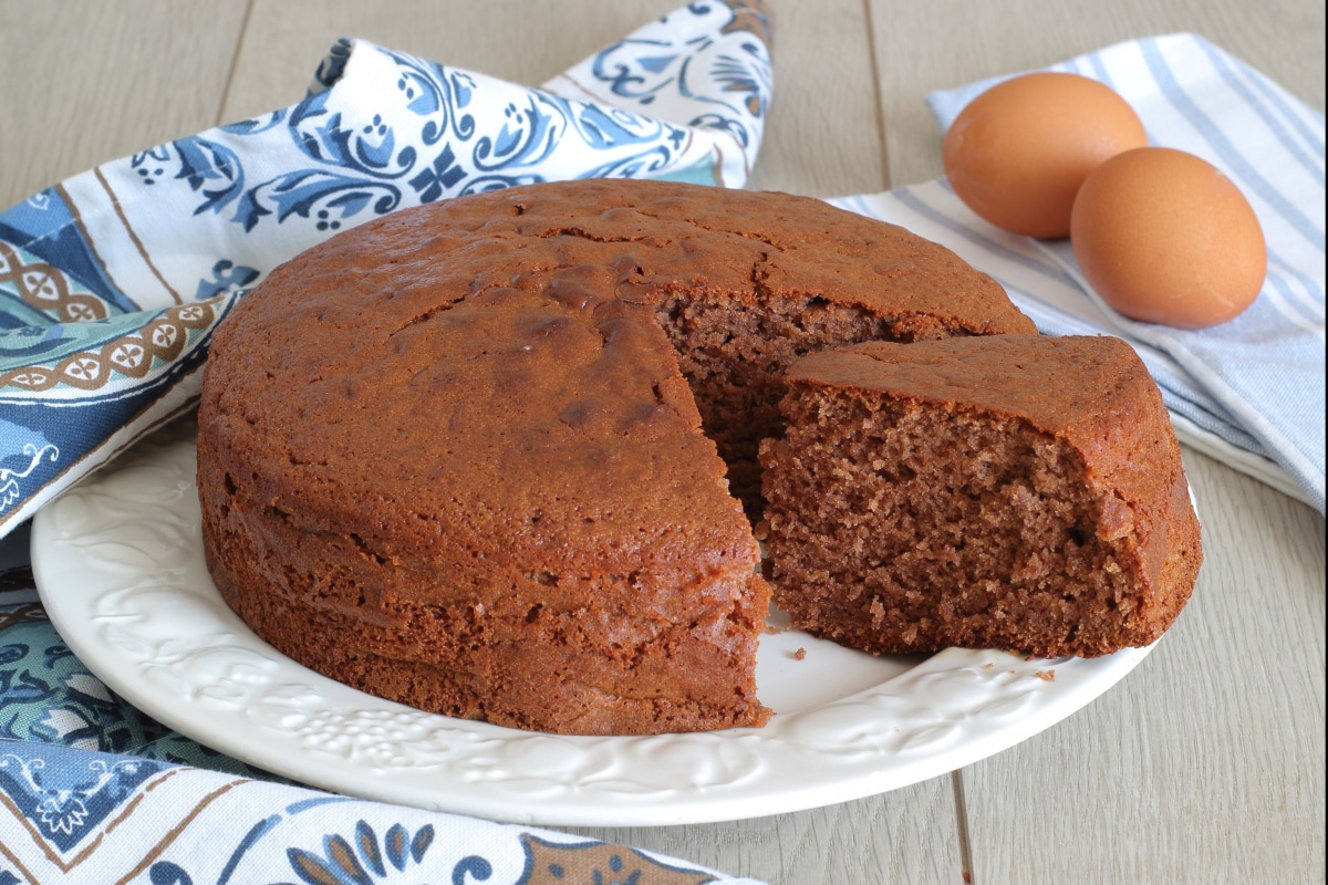 Egg White and Cocoa Cake