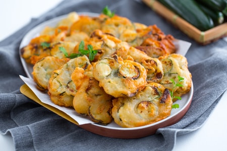 Crispy Zucchini Fritters