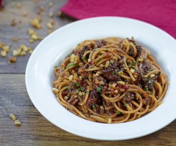 Spaghetti with Octopus Sauce