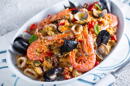 Seafood Couscous