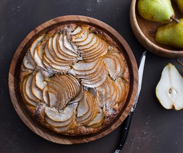 Ricotta, Pear, and Chocolate Cake