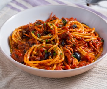 Spaghetti alla Luciana