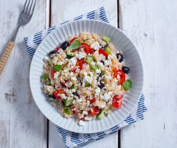 Greek Rice Salad