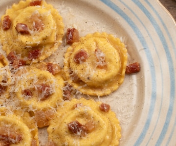 Ravioli Cacio e Pepe