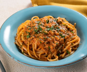 Linguine with Monkfish Ragù Sauce