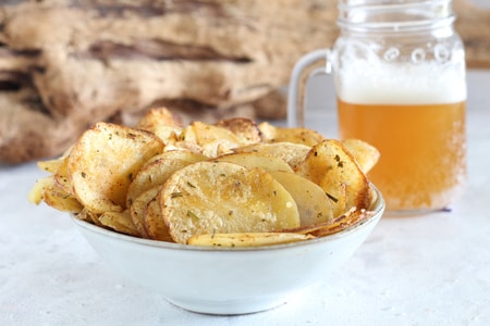 Air Fryer Potato Chips