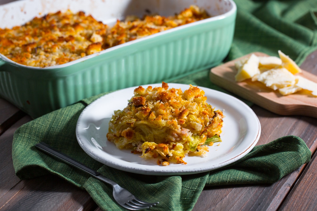 Baked Gratinated Cabbage