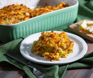 Baked Gratinated Cabbage