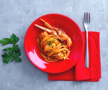 Linguine with Scampi