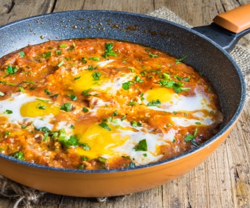 Eggs with Tomato Sauce