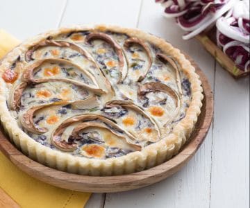 Savory Radicchio Tart