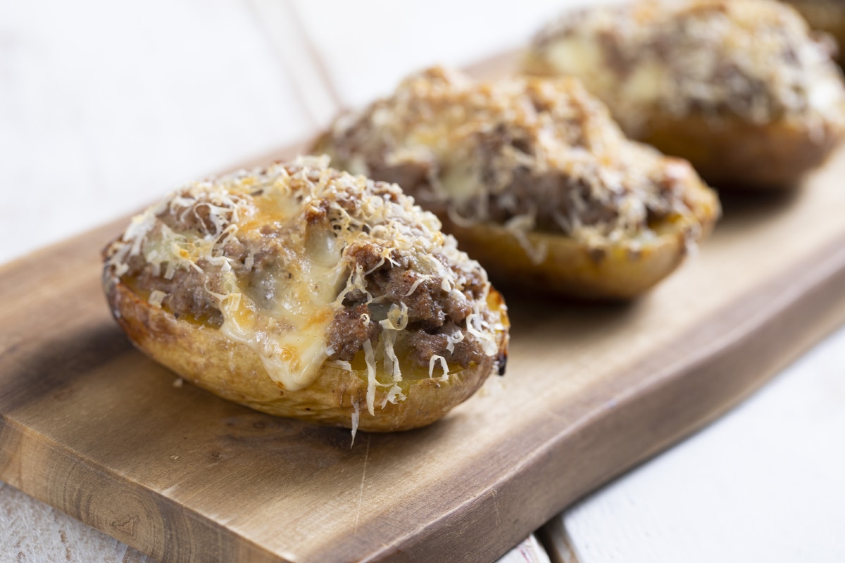 Baked Stuffed Potatoes