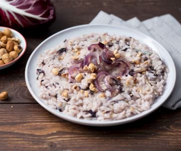 Radicchio and Gorgonzola Risotto