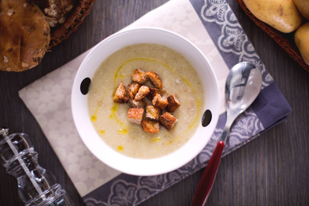 Porcini Mushroom Velouté