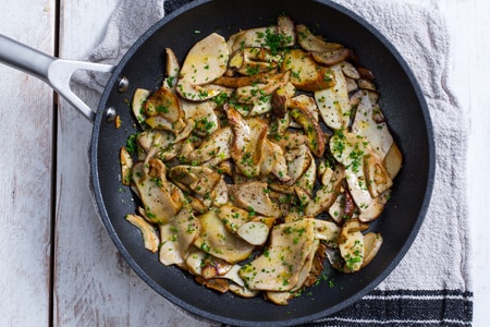 Sautéed Porcini Mushrooms