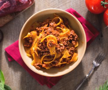 Pappardelle with Wild Boar Ragù