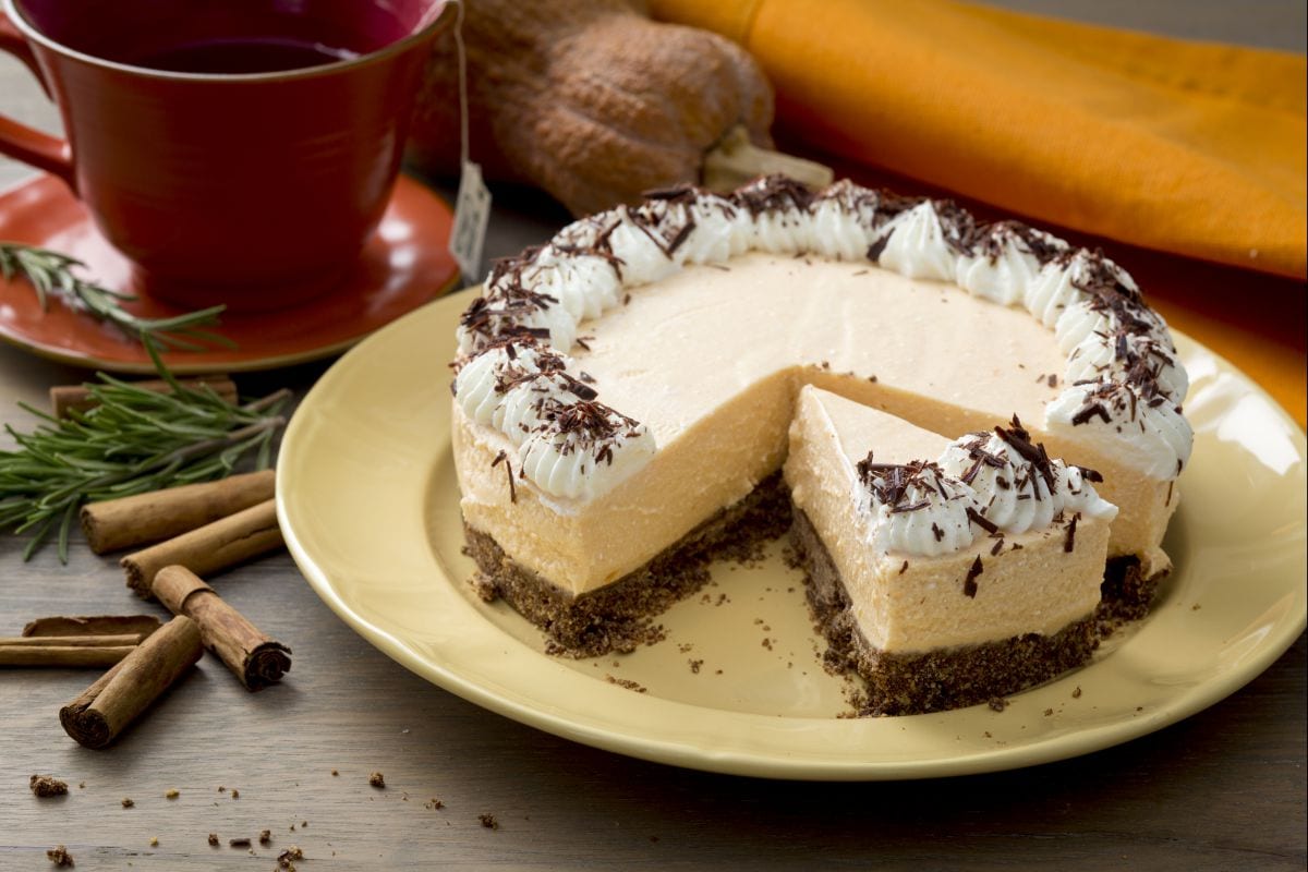 Cold Pumpkin Cheesecake