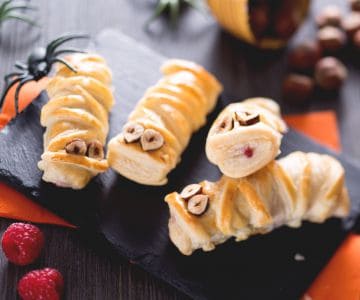 Sweet Puff Pastry Mummies