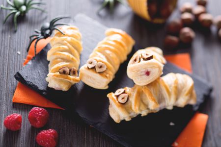 Sweet Puff Pastry Mummies