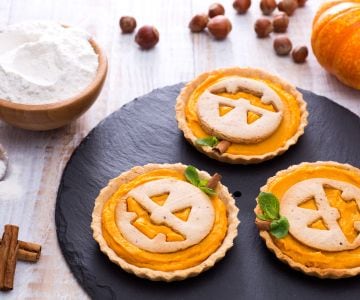 Sweet Jack O' Lantern Tartlets