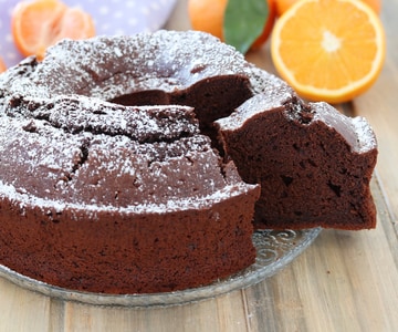 Chocolate and Citrus Bundt Cake