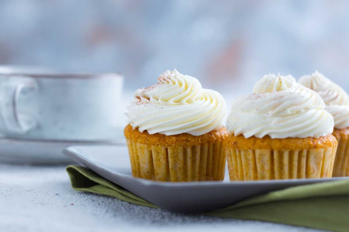 Pumpkin and Carrot Cupcake