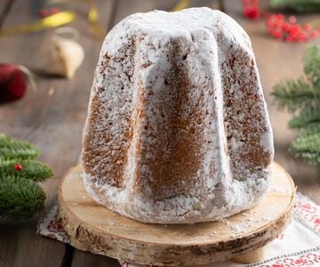 Pandoro with sourdough