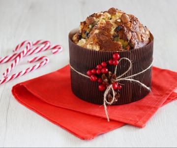 Panettone without leavening