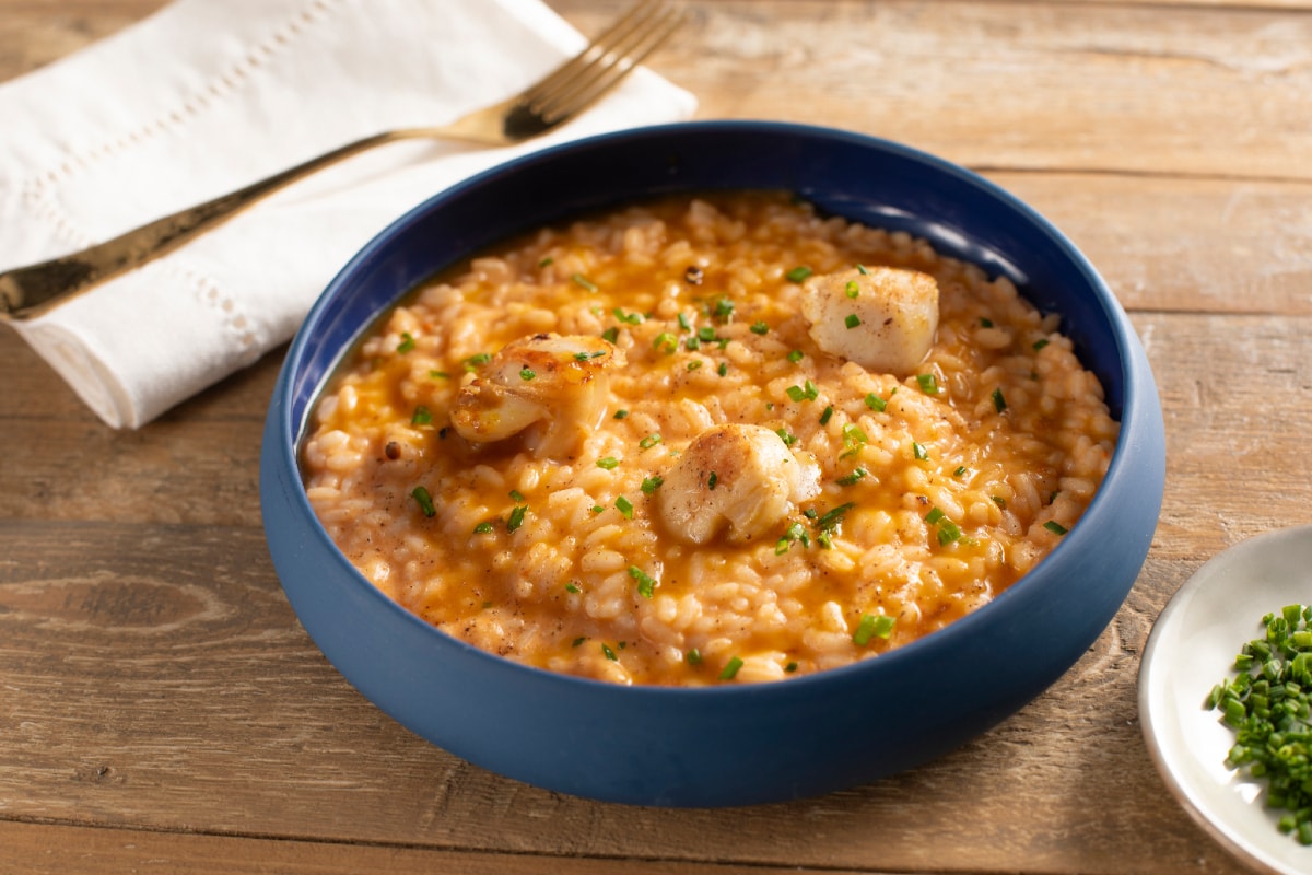 Risotto with Scallops and Citrus