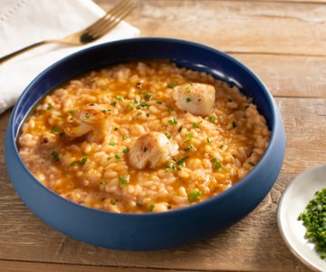 Risotto with Scallops and Citrus