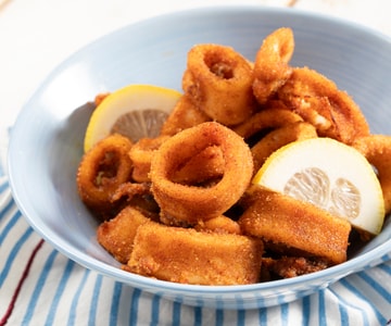 Baked Calamari Rings