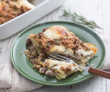 Potato and Sausage Pie