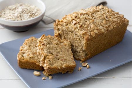 Oat and Hazelnut Plumcake