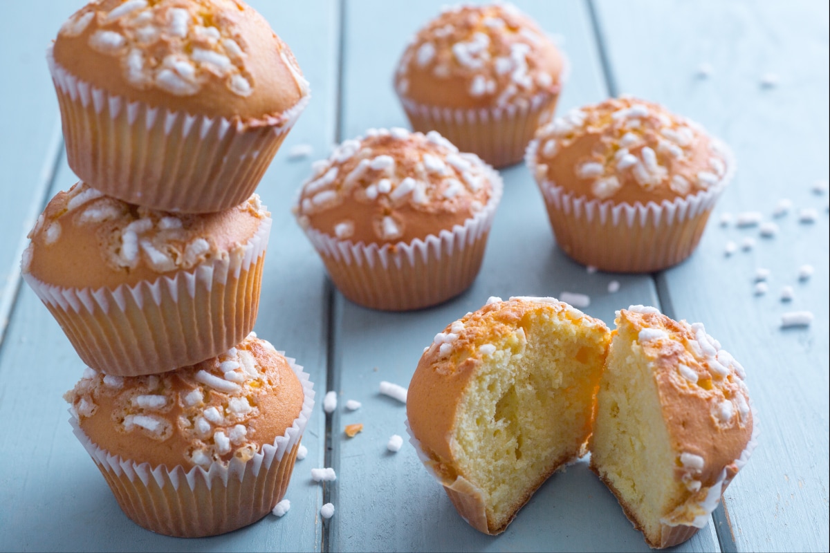 Hot Milk Muffins